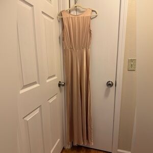 NWOT GHOST London Champagne Maxi Dress